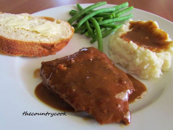 Healthy Cube Steak Slow Cooker Recipes
 Slow Cooker Cube Steak with Gravy