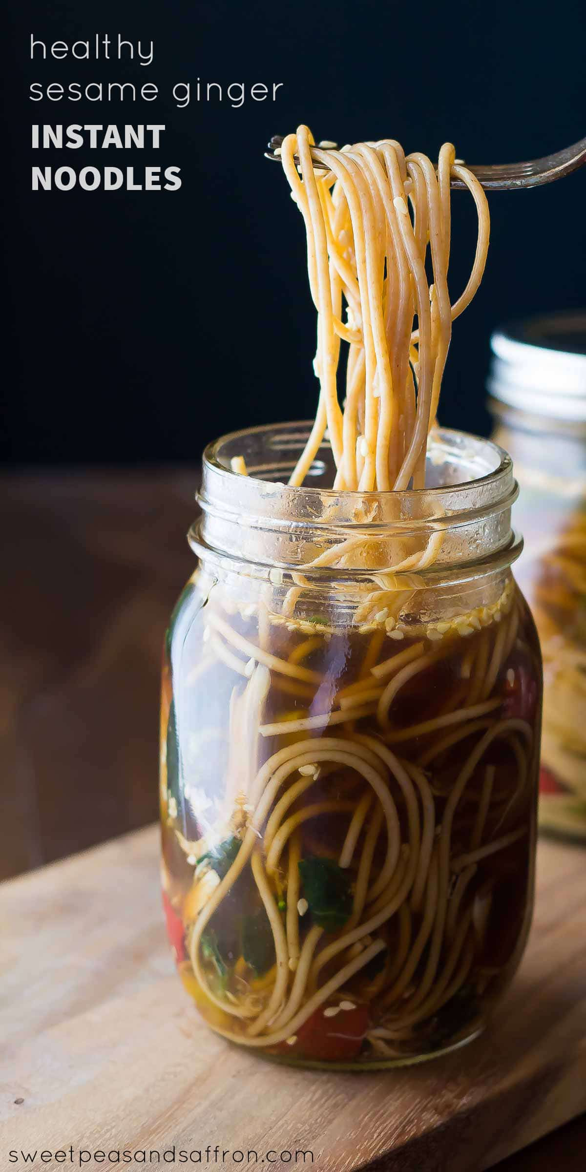 Healthy Cup Noodles
 Healthy Homemade Instant Noodles Sesame Ginger