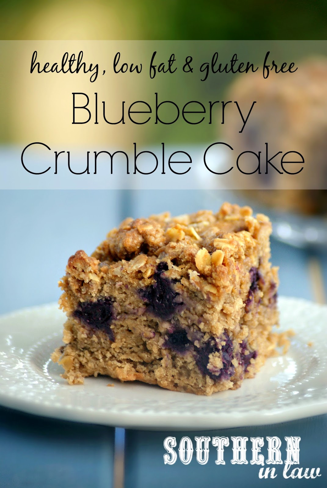 Healthy Dairy Free Recipes
 Southern In Law Recipe Healthy Blueberry Crumble Cake