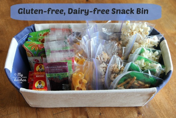 Healthy Dairy Free Snacks
 School Safe Snacks for your Gluten free Kids
