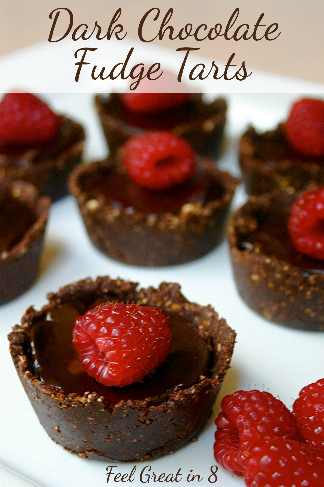 Healthy Dark Chocolate Desserts
 Healthy Dark Chocolate Fudge Tarts Feel Great in 8 Blog
