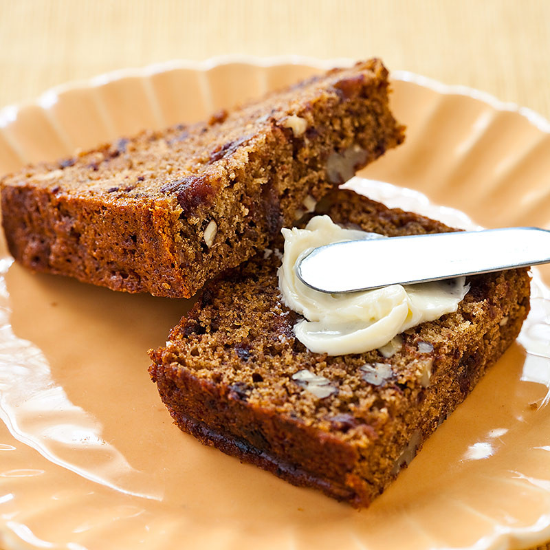 Healthy Date Bread Recipe
 orange date nut bread