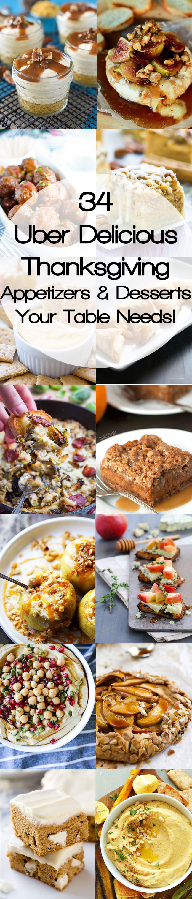 Healthy Delicious Appetizers
 Healthy Thanksgiving Appetizers & Desserts