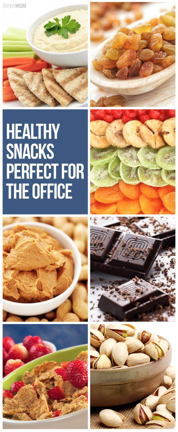 Healthy Desk Snacks
 10 Healthy Snacks to Keep Near Your Desk