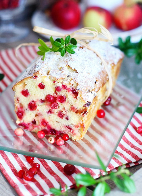 Healthy Dessert Ideas Easy
 Easy Cranberry Cake – Healthy Christmas Family Party Menu