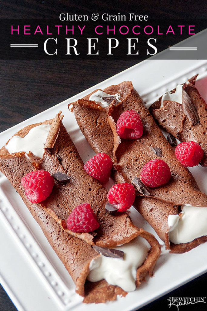 Healthy Dessert Ideas
 Healthy Chocolate Crepes Gluten and Grain Free