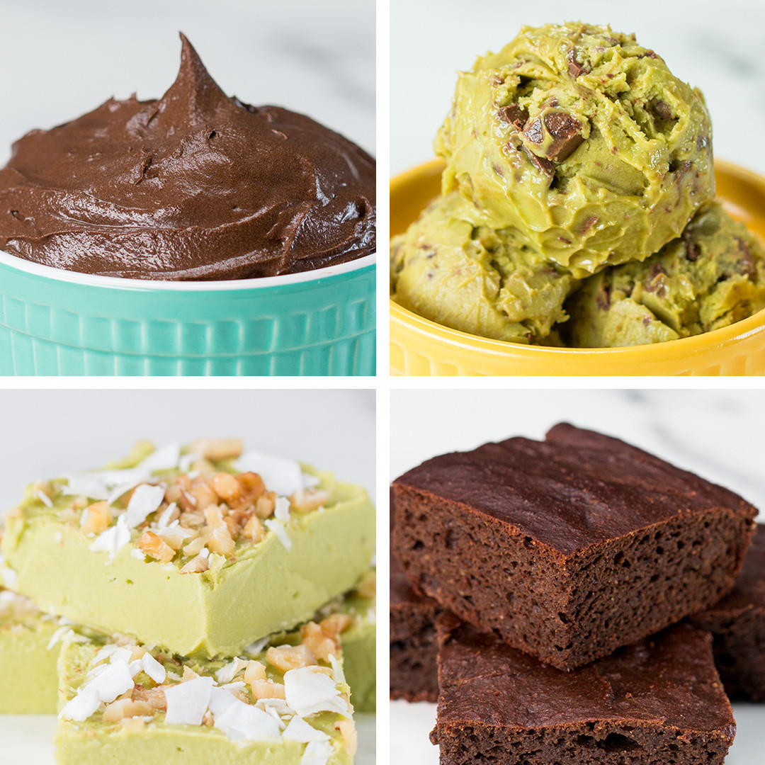 Healthy Desserts Buzzfeed
 Avocado Desserts 4 Ways