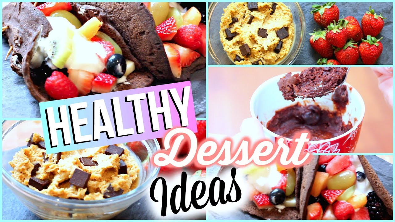 Healthy Desserts Easy
 HEALTHY DESSERT RECIPES Quick And Easy