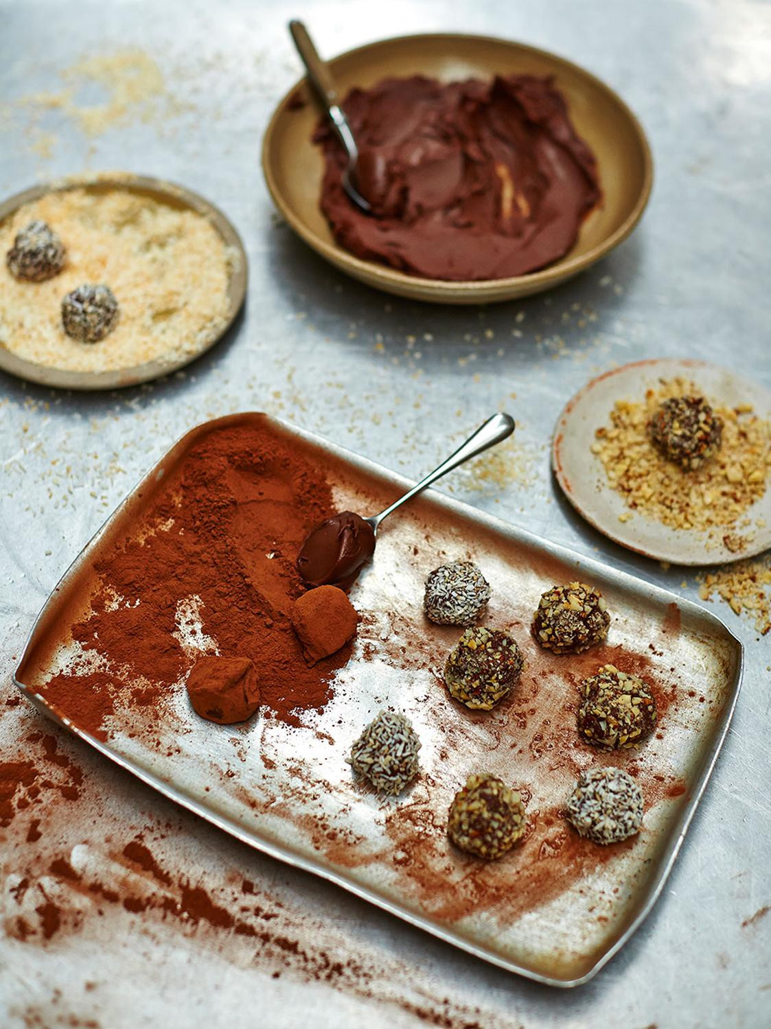 Healthy Desserts Jamie Oliver
 Dairy free chocolate truffles