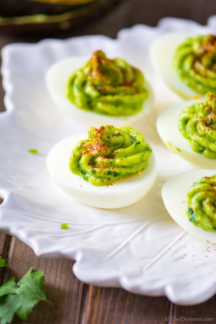 Healthy Deviled Eggs
 Healthy Deviled Eggs with Avocado Recipe