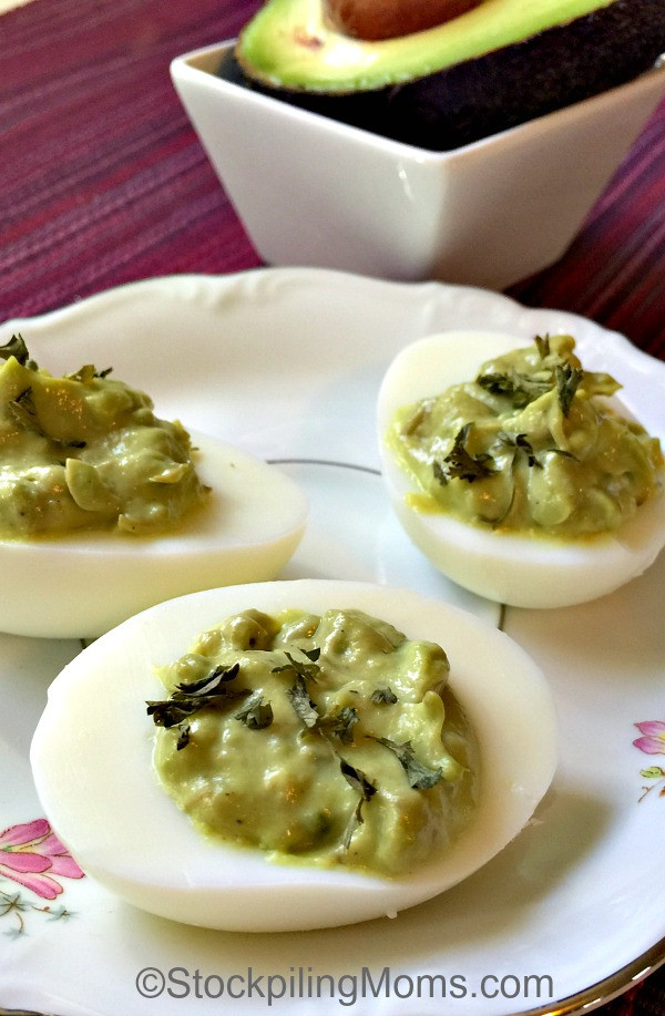 Healthy Deviled Eggs With Avocado
 Healthy Avocado Deviled Eggs Recipe