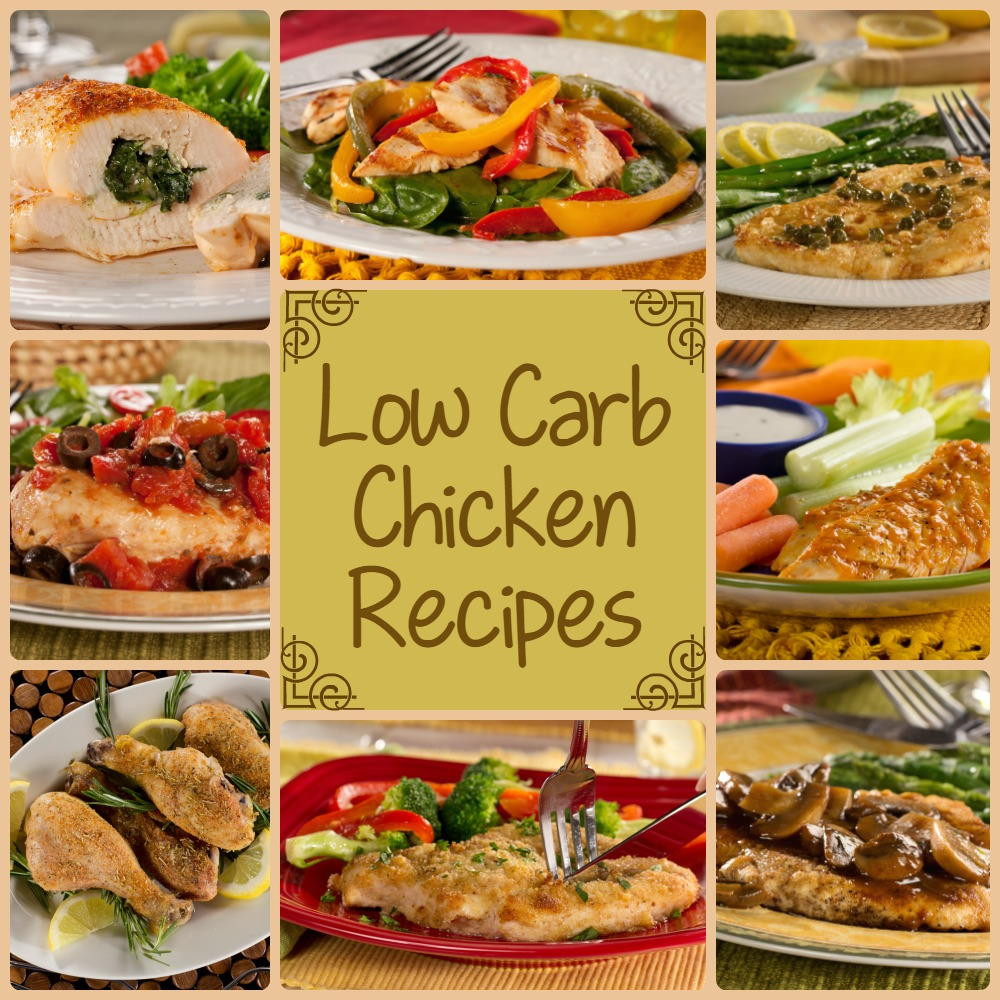Healthy Diabetic Dinners
 12 Low Carb Chicken Recipes for Dinner