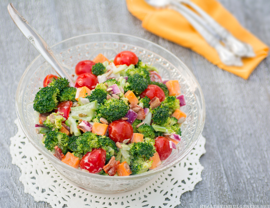 Healthy Diabetic Recipes
 Sugar Free Broccoli Bacon Salad Low Carb Diabetic