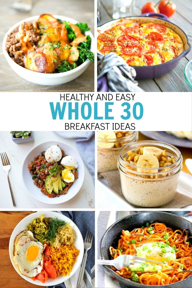 Healthy Diet Breakfast Ideas
 Healthy Whole 30 Breakfast Ideas PinkWhen