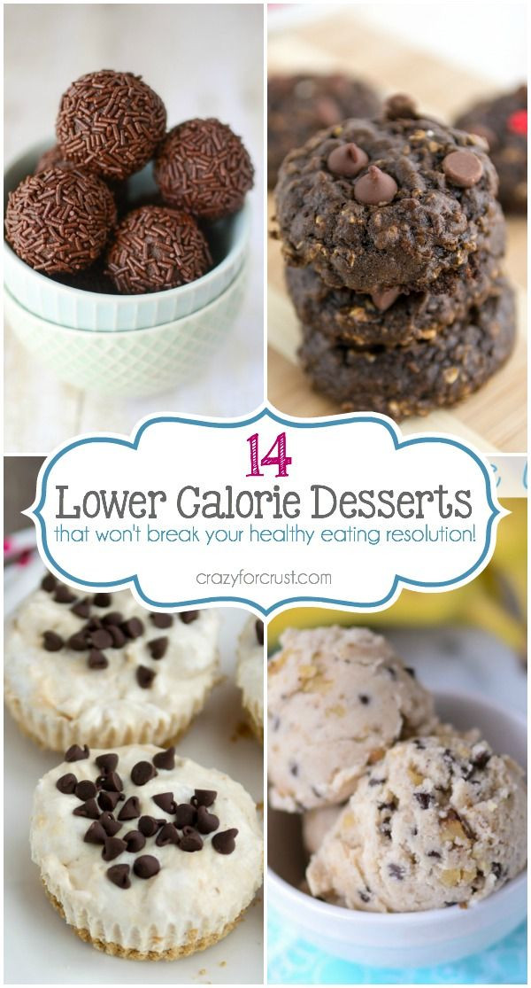 Healthy Diet Desserts
 A list of my favorite 14 lower calorie desserts to satisfy