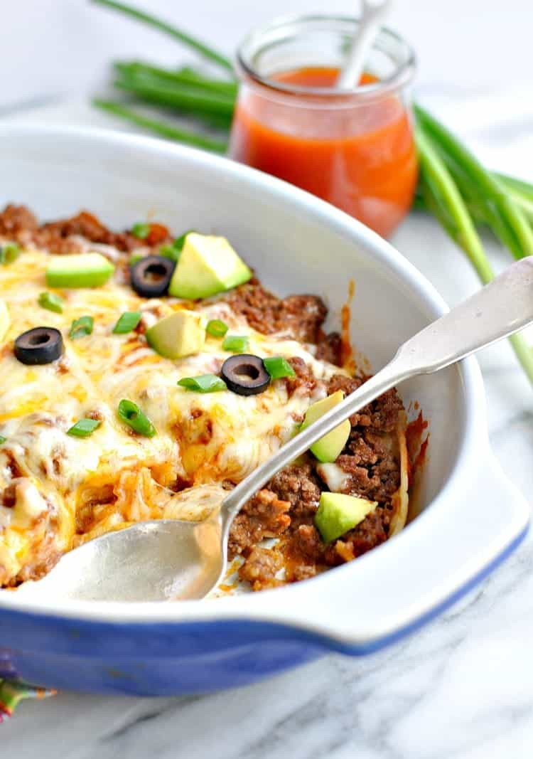 Healthy Dinner Casseroles
 Healthy 4 Ingre nt Enchilada Casserole The Seasoned Mom