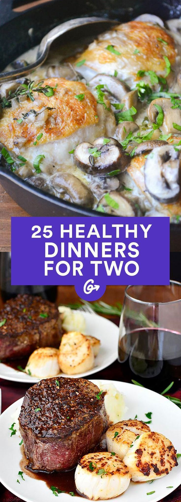 Healthy Dinner For 2
 100 Healthy Dinner Recipes on Pinterest