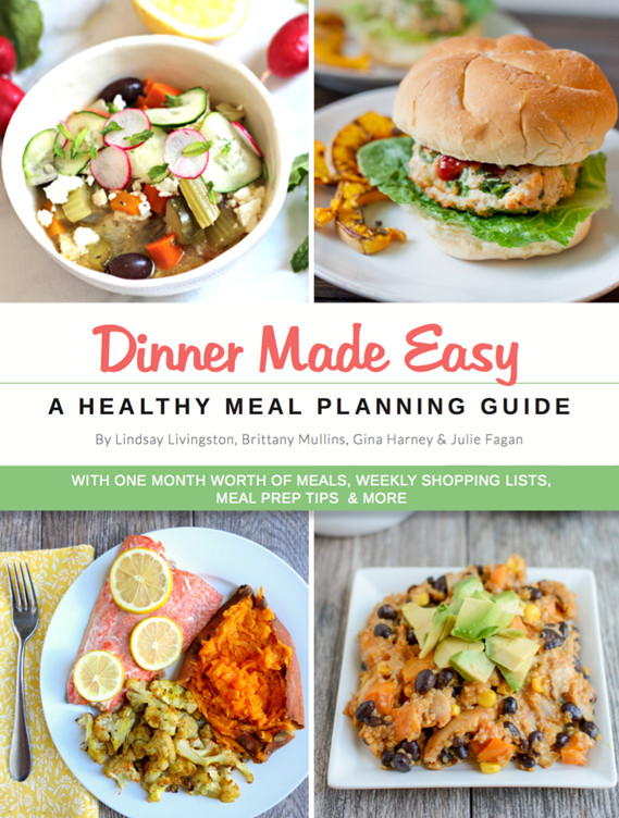 Healthy Dinner Ideas For One
 Healthy Dinner Meal Plan e Month of Healthy Dinners