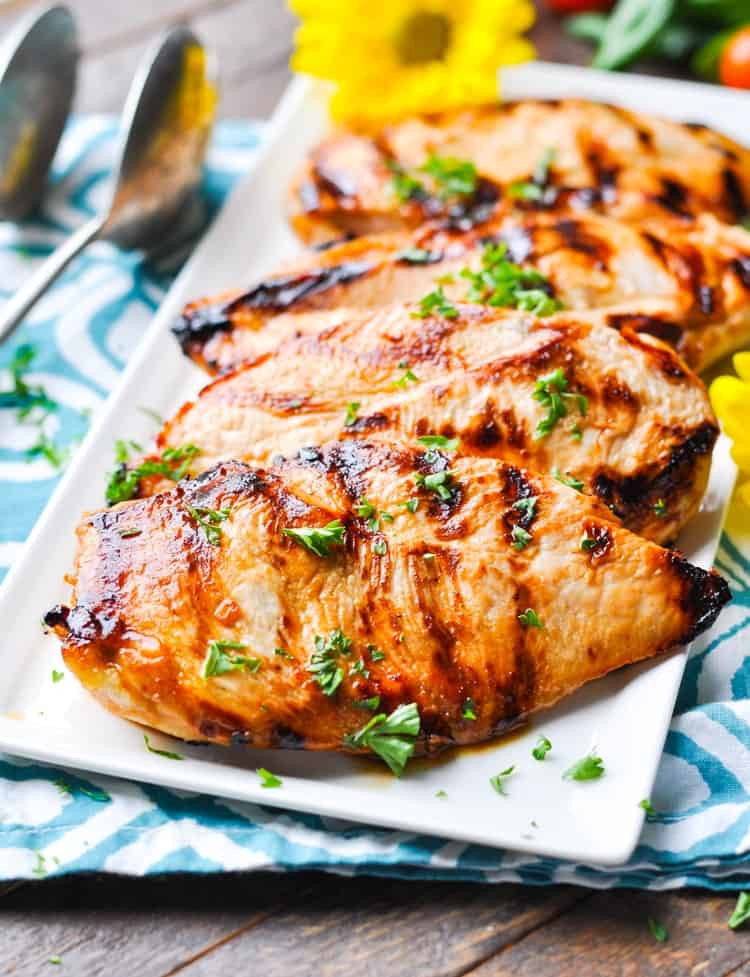 Healthy Dinner Ideas With Chicken
 "No Work" Marinated Chicken The Seasoned Mom