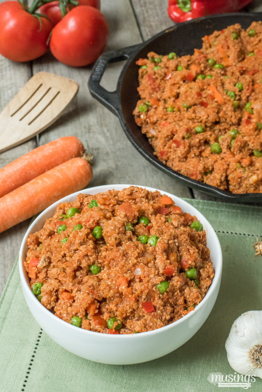 Healthy Dinner Ideas With Ground Turkey
 Savory Ground Turkey & Quinoa e Pot Dinner Recipe