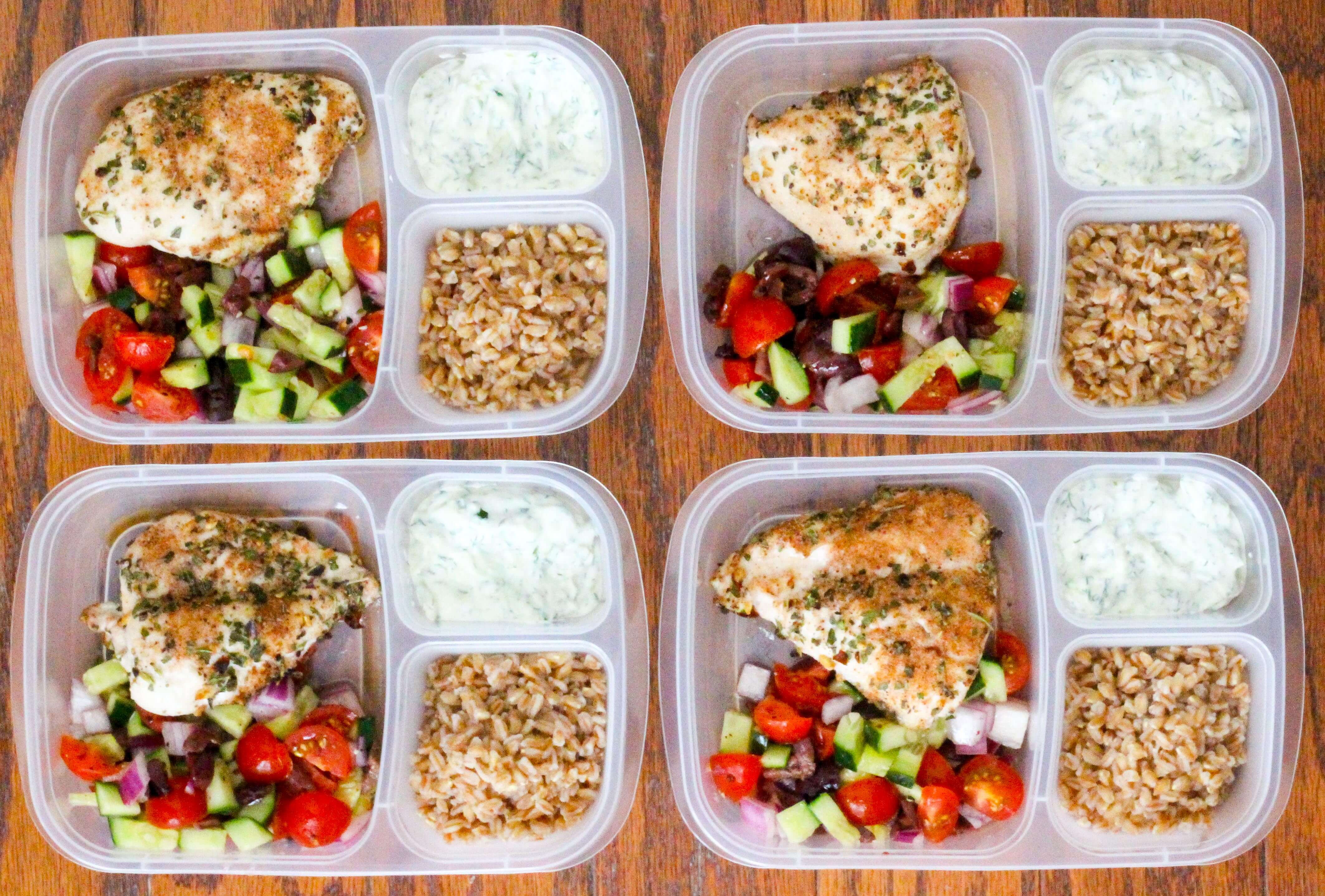 Healthy Dinner Meal Prep
 Healthy Greek Chicken Meal Prep Bowls Ally s Cooking