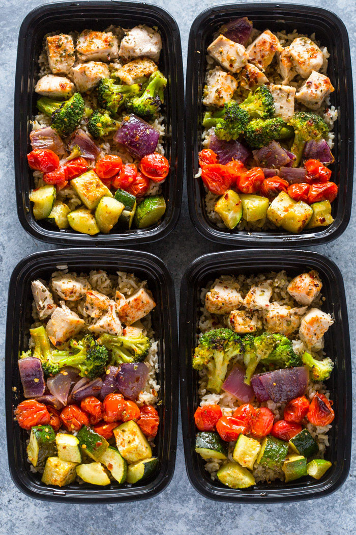 Healthy Dinner Meal Prep
 Meal Prep – Healthy Roasted Chicken and Veggies