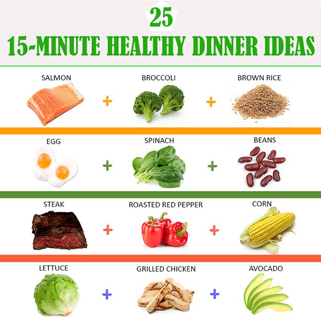 Healthy Dinner Recipes For Weight Loss
 25 Simple 15 Min Healthy Dinner Ideas For Weight Loss