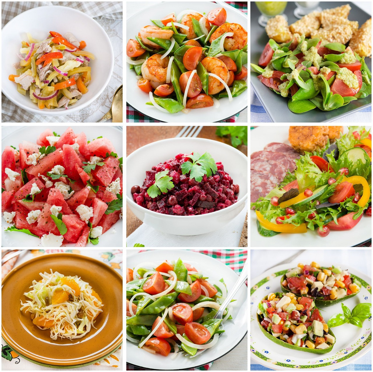 Healthy Dinner Salads
 WatchFit 5 Crunchy Healthy Salads For Dinner