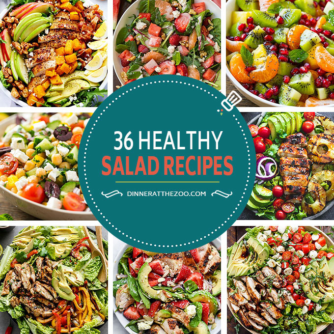 Healthy Dinner Salads
 36 Healthy Salad Recipes Dinner at the Zoo