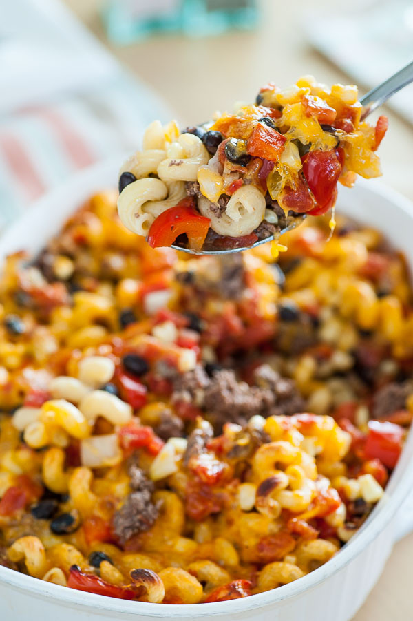 Healthy Dinner With Ground Beef
 Tex Mex Ground Beef Casserole