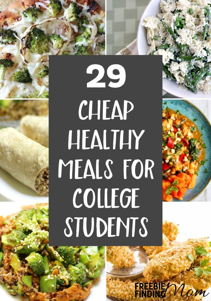 Healthy Dinners For College Students
 29 Cheap Healthy Meals For College Students