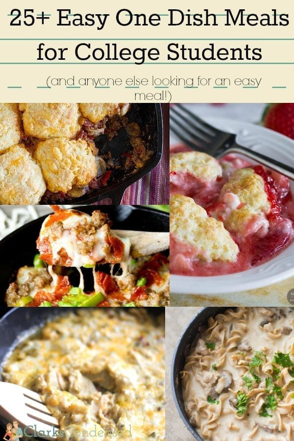Healthy Dinners For College Students
 50 Easy Recipes for College Students