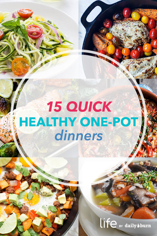 Healthy Dinners For One
 15 e Pot Meals for Quick Healthy Dinners