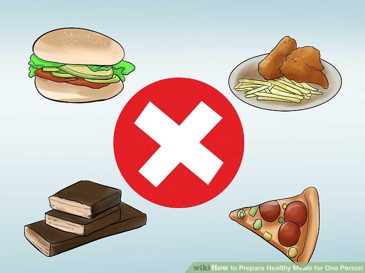 Healthy Dinners For One Person
 3 Ways to Prepare Healthy Meals for e Person wikiHow