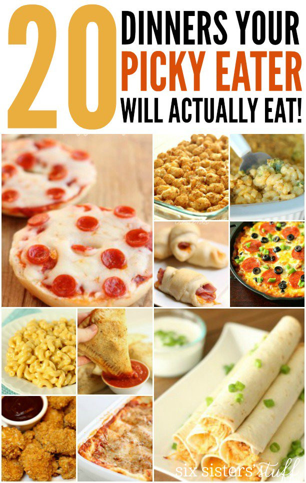 Healthy Dinners For Picky Eaters
 20 Dinner Recipes For Picky Eaters