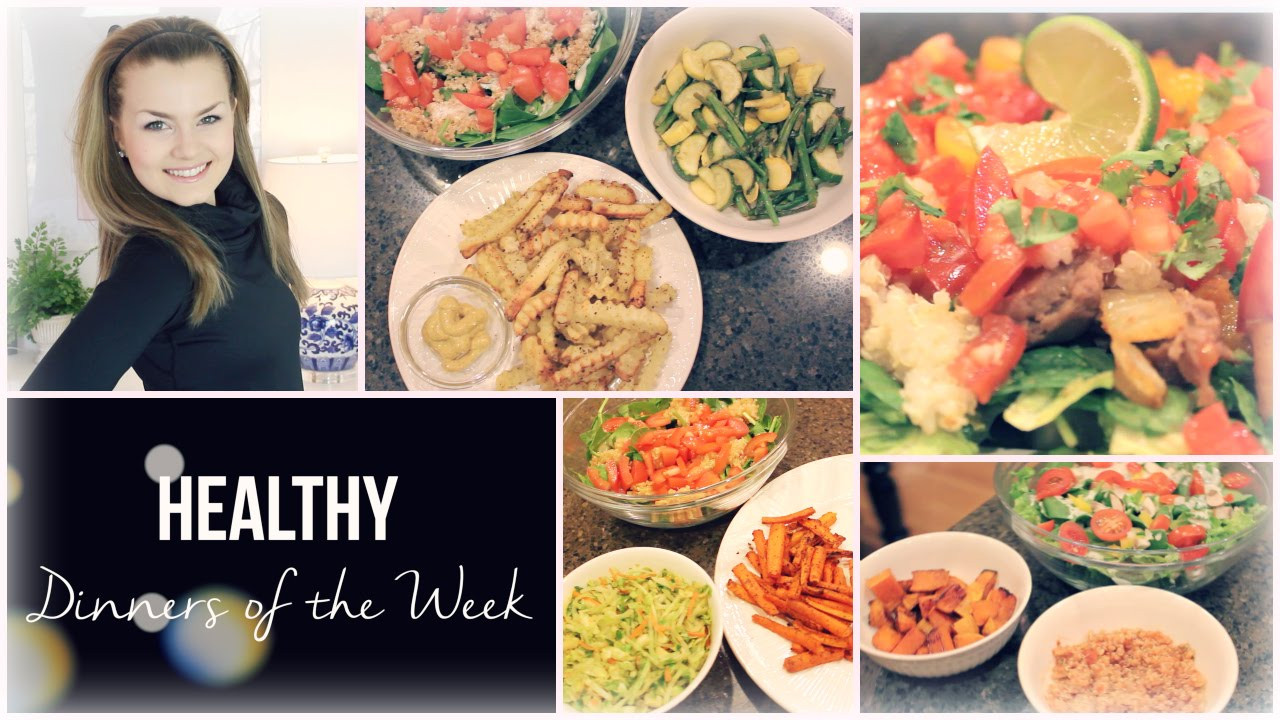 Healthy Dinners For The Week
 Easy Healthy Dinner Ideas Dinners of the Week Vegan