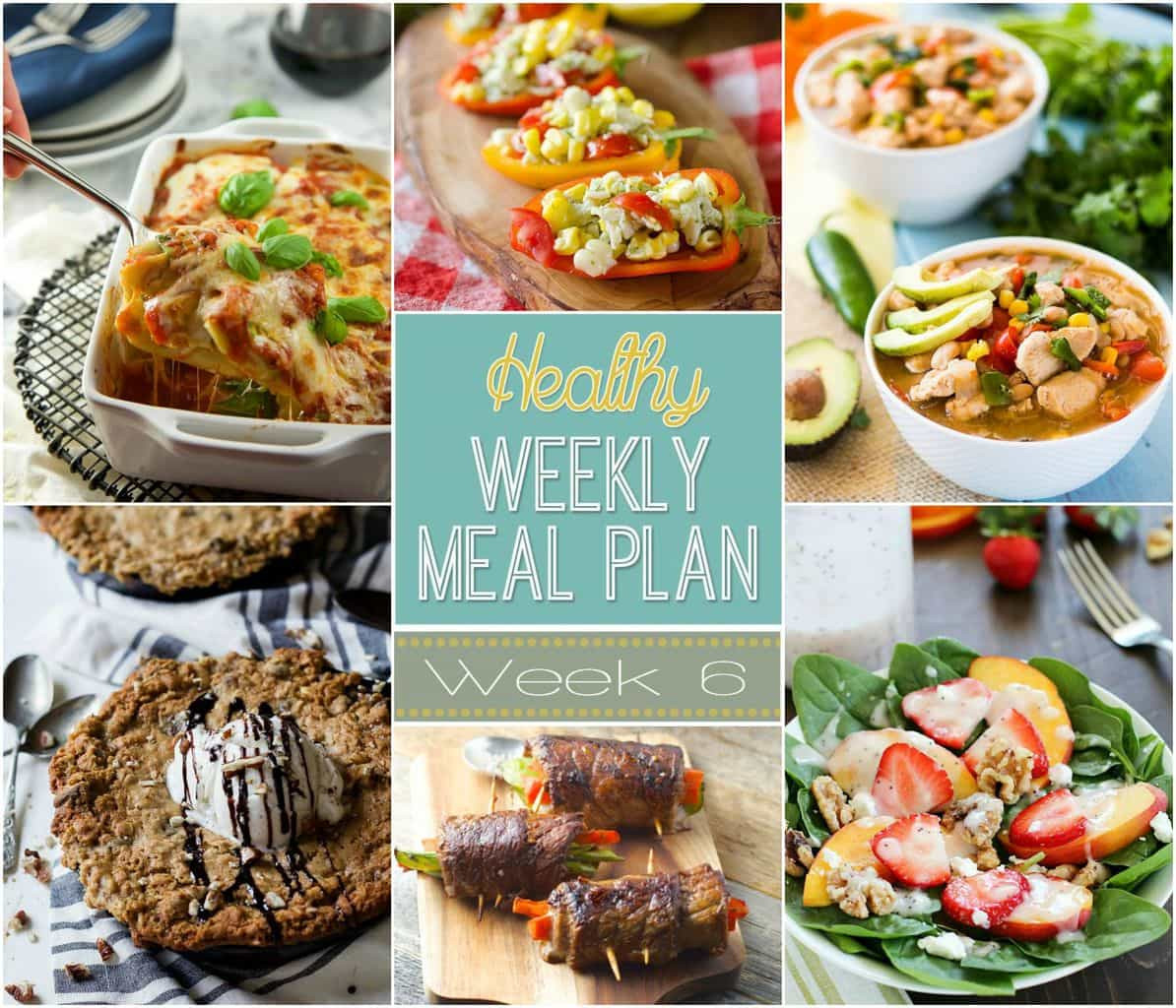 Healthy Dinners For The Week
 Healthy Weekly Meal Plan 6 Yummy Healthy Easy