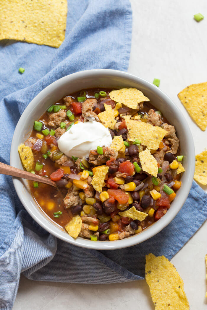 Healthy Dinners To Make
 Healthy Ground Turkey Recipes Turkey Taco Soup