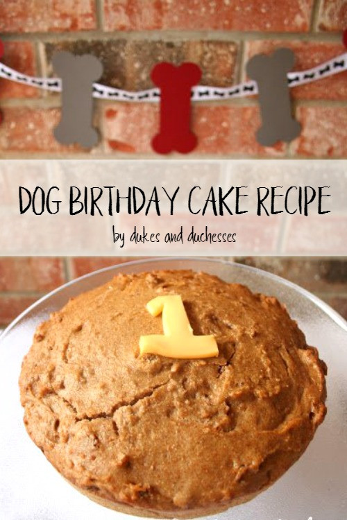 Healthy Dog Birthday Cake Recipe
 Doggy Bag Party Favors with Healthy Dog Treats Dukes and