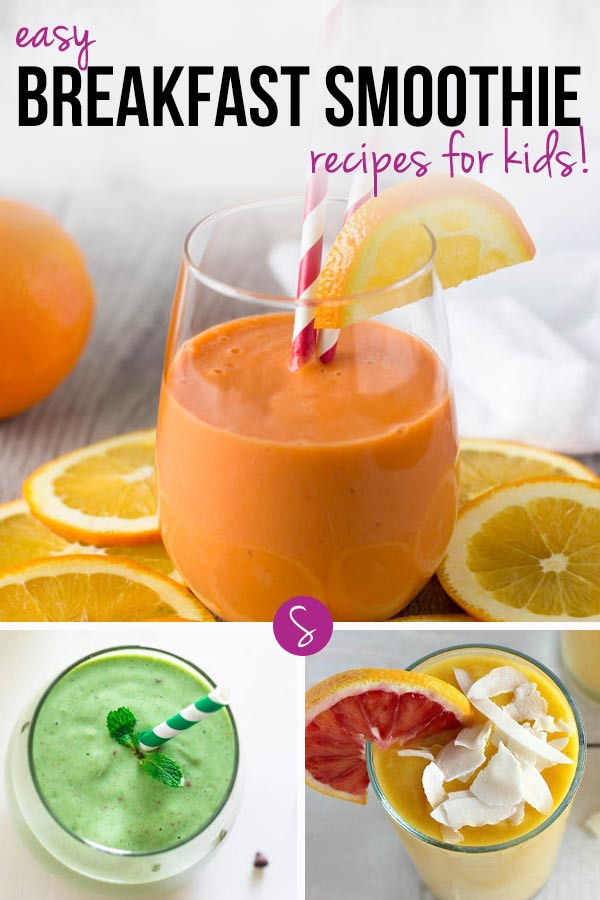 Healthy Drink Recipes For Kids
 Easy Breakfast Smoothie Recipes for Kids to Get Their Day