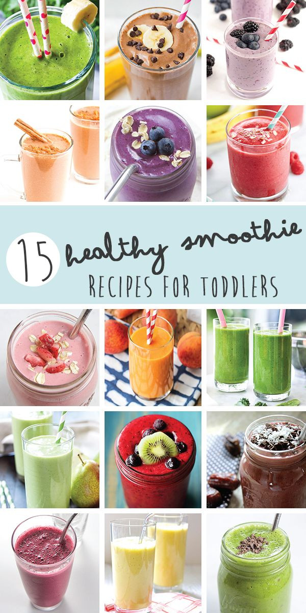 Healthy Drink Recipes For Kids
 Best 25 Toddler smoothies ideas on Pinterest