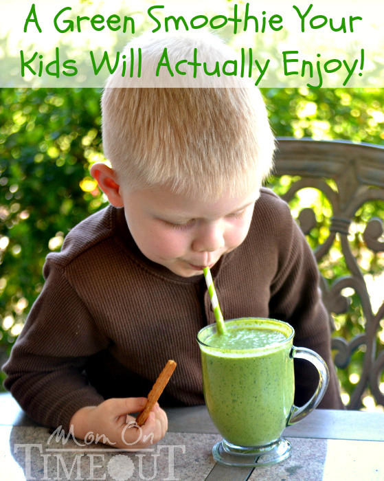 Healthy Drink Recipes For Kids
 Peanut Butter Banana Green Smoothie Recipe with Greek Yogurt