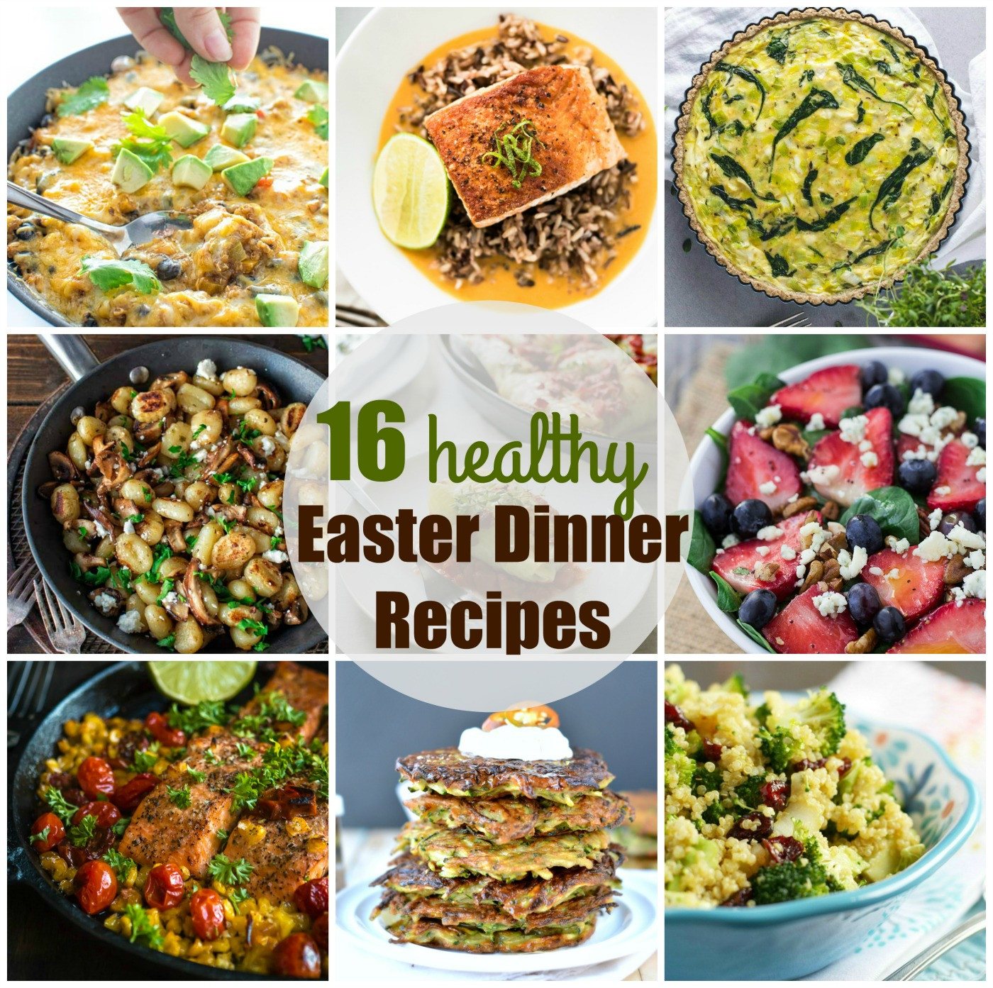 Healthy Easter Dinner Ideas
 Easter dinner recipes 16 Healthy easter recipes