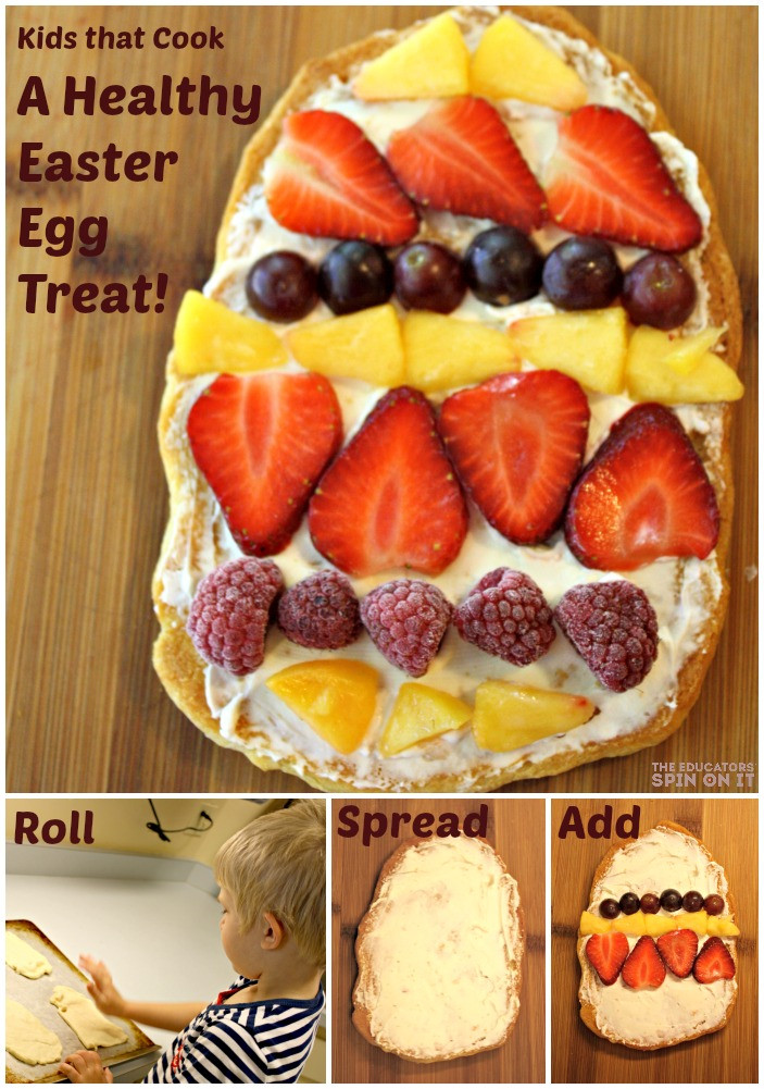 Healthy Easter Snacks
 The Educators Spin It Healthy Easter Egg Treat