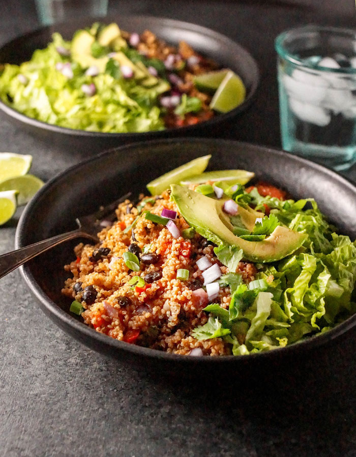 Healthy Easy Instant Pot Recipes
 Instant Pot Vegan Quinoa Burrito Bowls