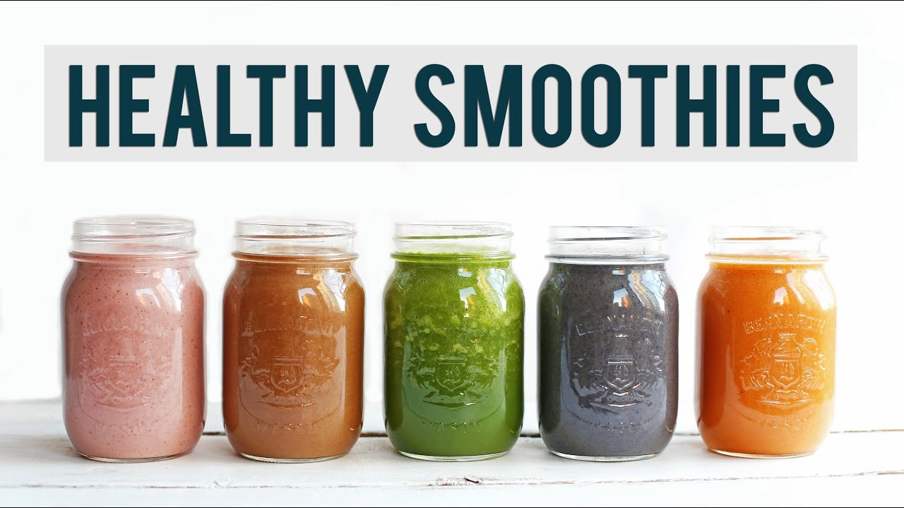 Healthy Easy Smoothie Recipes
 5 Breakfast Smoothie Recipes