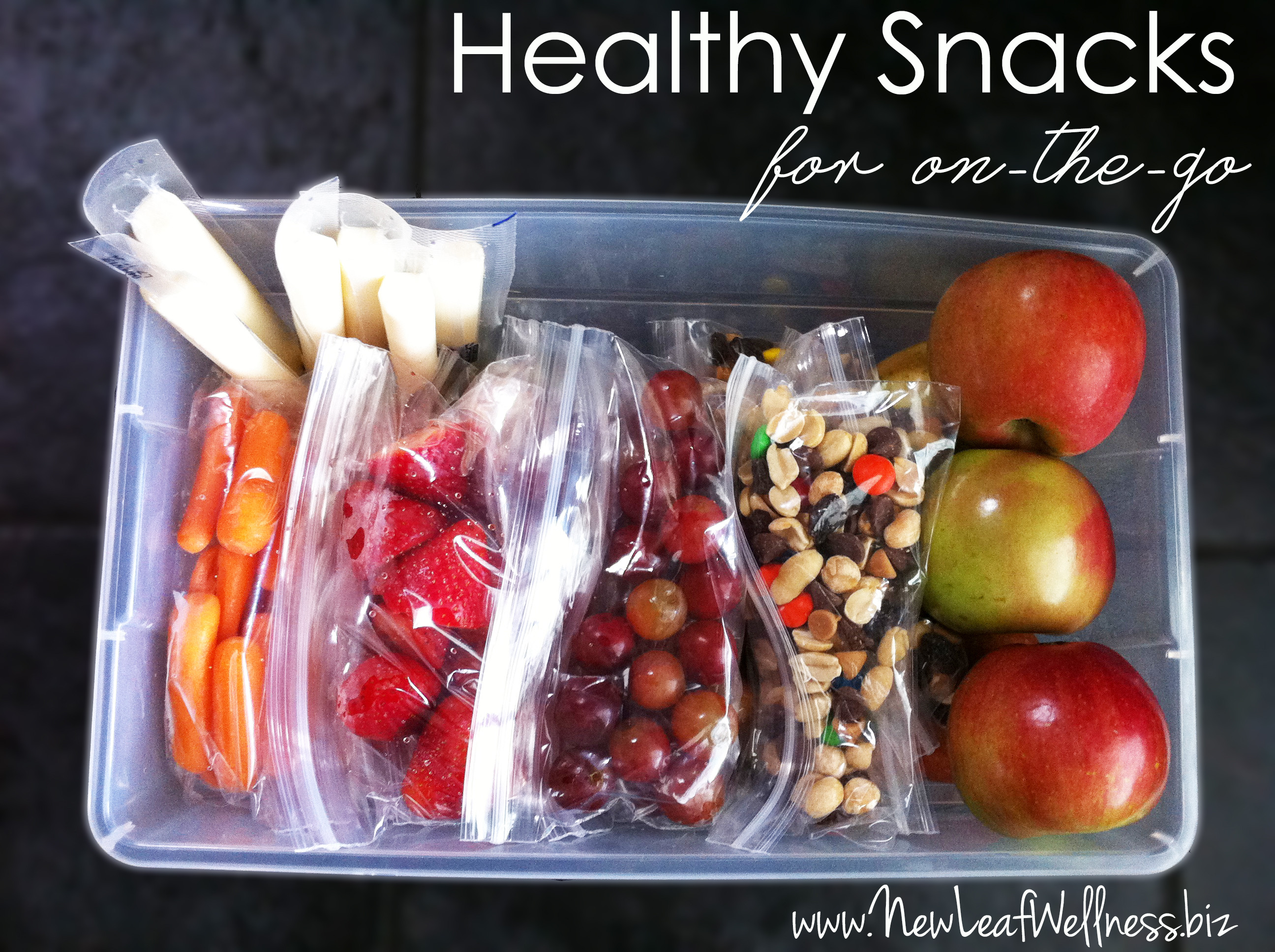 Healthy Easy Snacks
 Simple healthy snacking – New Leaf Wellness