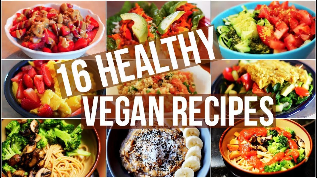 Healthy Easy Vegan Recipes
 My 16 Favourite Healthy Vegan Recipes