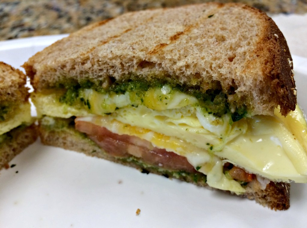 Healthy Egg Breakfast Sandwich
 Feeling the Burn at Life Barre