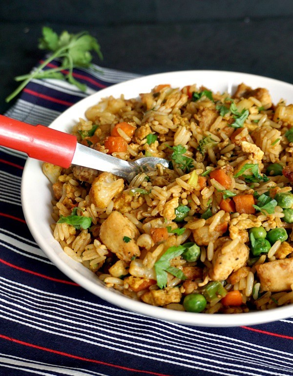 Healthy Egg Fried Rice
 Healthy Chinese Chicken Egg Fried Rice Recipe My